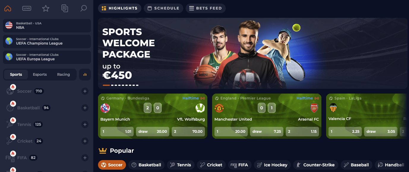 Sporten Nine Casino